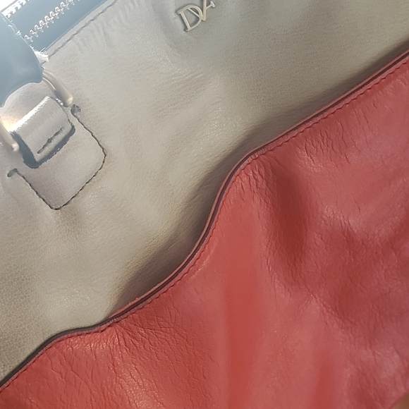 DIANE Von Furstenberg leather handbag. - Picture 8 of 15